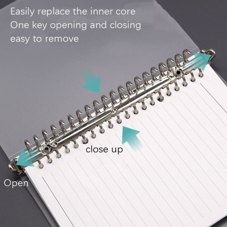 Transparent Matte PP Soft Shell Cover Hand Accountive Page, Style: A5 Horizontal Core - Notebooks by PMc TechLife | Online Shopping South Africa | PMc TechLife | Buy Now Pay Later Mobicred