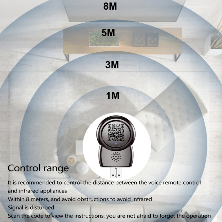 SL06  Intelligent Voice Remote Control For Infrared Home Appliance(English Version) - Universal by PMC Jewellery | Online Shopping South Africa | PMC Jewellery | Buy Now Pay Later Mobicred