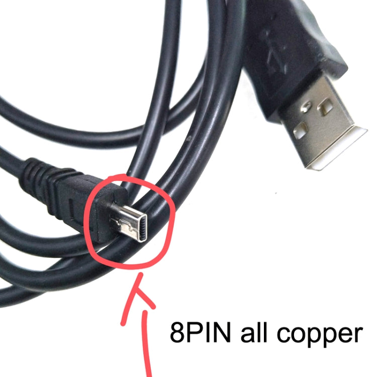 20 PCS 8Pin SLR Camera Cable USB Data Cable For Nikon UC-E6, Length: 1.5m With Magnetic Ring -  by PMC TechLife | Online Shopping South Africa | PMC TechLife | Buy Now Pay Later Mobicred