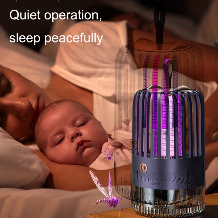 BG-005 Cage Shock Inhalation USB Mute Mosquito Repellent, Style: Charging Model(White) - Repellents by PMC TechLife | Online Shopping South Africa | PMC TechLife | Buy Now Pay Later Mobicred