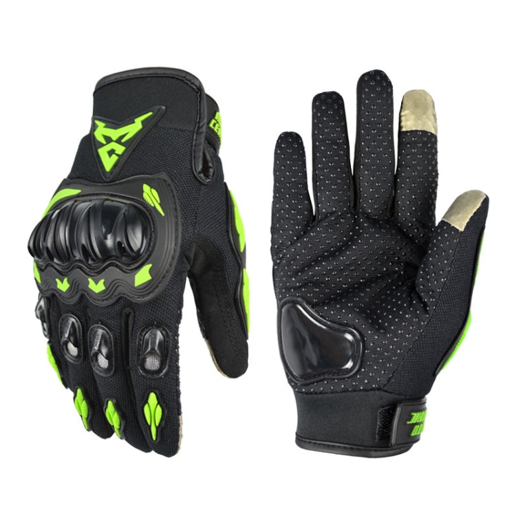 MOTOCENTRIC 13-MC-010 Touch Screen Motorcycle Breathable Gloves, Specification: XXL(Green) - free shipping - PMC TechLife - Order now!