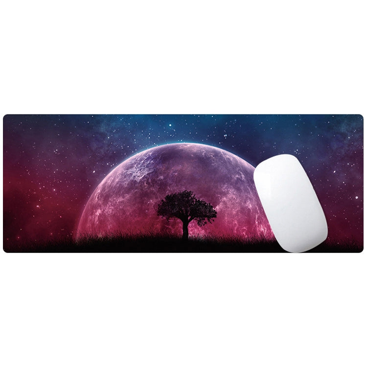 400x900x5mm Locked Large Desk Mouse Pad(3 Galaxy Tree) - Mouse Pads by PMC Jewellery | Online Shopping South Africa | PMC Jewellery | Buy Now Pay Later Mobicred