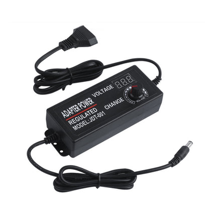 HuaZhenYuan 3-12V5A High Power Speed Regulation And Voltage Regulation Power Adapter With Monitor, Model: EU Plug - AC Adapers by HuaZhenYuan | Online Shopping South Africa | PMC Jewellery | Buy Now Pay Later Mobicred