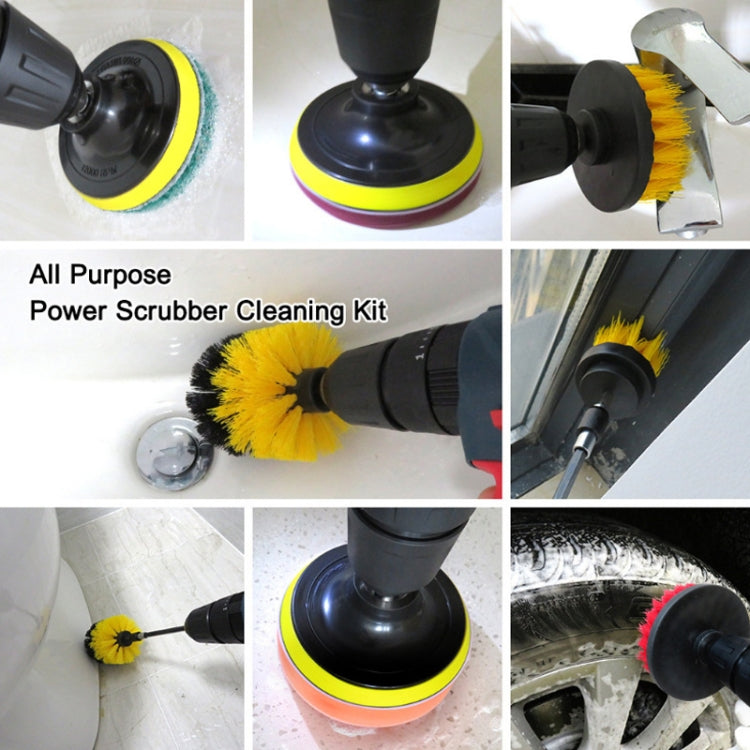 24 PCS / Set  Universal Rod Cleaning Dust Removal Polishing Electric Drilling Brush Set - Car washing supplies by PMC TechLife | Online Shopping South Africa | PMC TechLife | Buy Now Pay Later Mobicred
