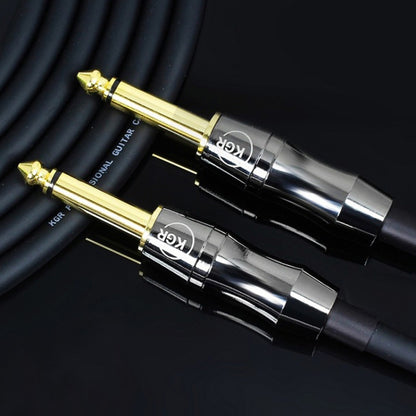 KGR Guitar Cable Keyboard Drum Audio Cable, Specification: 3m(Double Elbow Jack) - Instrument Audio Cables by KGR | Online Shopping South Africa | PMC Jewellery | Buy Now Pay Later Mobicred