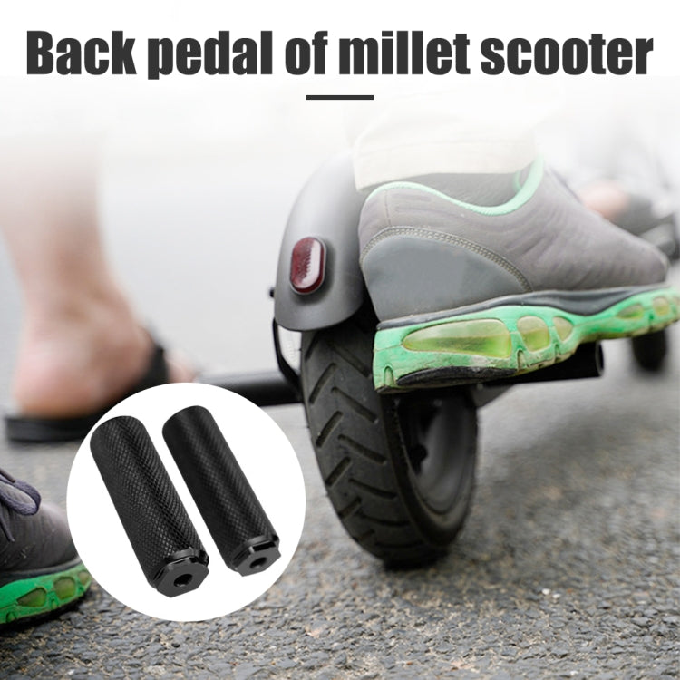 FMFXTR Bicycle Back Seat Foot Pedal Universal Back Rear Post, Color: Blue Large Hole Long - Pedals by FMFXTR | Online Shopping South Africa | PMc TechLife | Buy Now Pay Later Mobicred