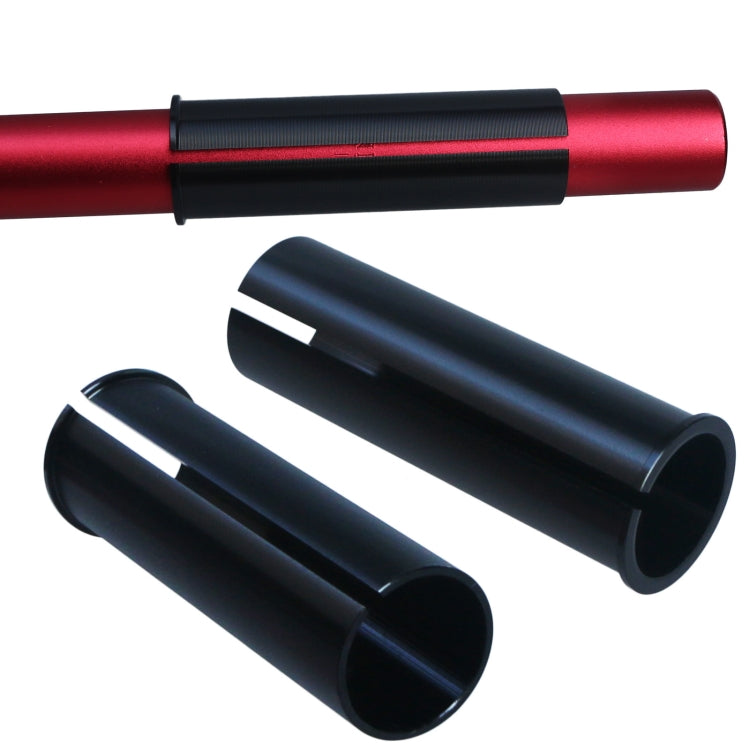 2 PCS FMFXTR Bicycle Seat Tube Reducer Sleeve Conversion Sleeve, Specification: 33.9mm To 27.2mm - free shipping - PMc TechLife - Order now!