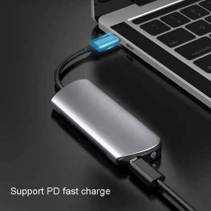 Type-C Extension Dock 8 In 1 Laptop Converter USB HUB Hub - USB HUB by PMC Jewellery | Online Shopping South Africa | PMC Jewellery | Buy Now Pay Later Mobicred