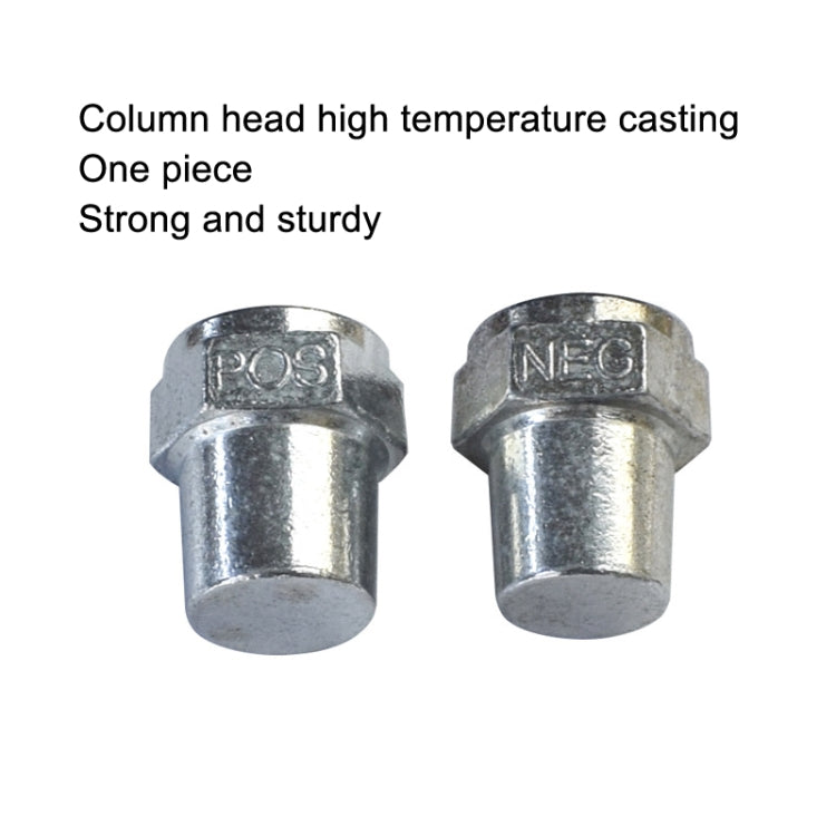 3 Pairs Car Battery Pile Header Circular Column Battery Maintenance Modification Accessories - Booster Cable & Clip by PMC TechLife | Online Shopping South Africa | PMC TechLife | Buy Now Pay Later Mobicred