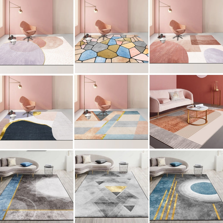Modern Abstract Geometric Living Room Rug Coffee Table Cushion, Size: 50x80cm(14) - Mats by PMC TechLife | Online Shopping South Africa | PMC TechLife