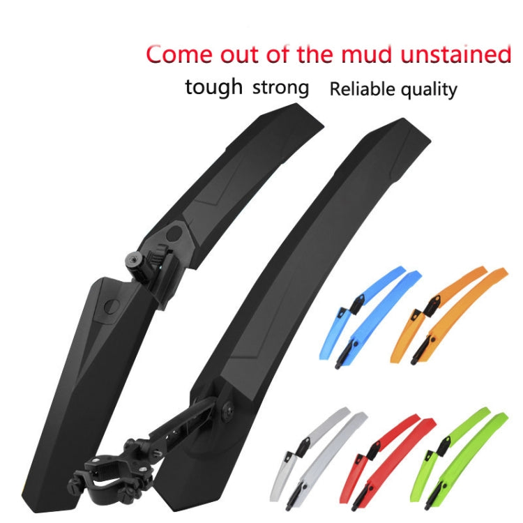 2632 Bicycle Quick Release Mudguards, Style: Widened (White) - Mudguards by PMc TechLife | Online Shopping South Africa | PMc TechLife | Buy Now Pay Later Mobicred