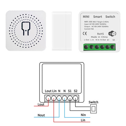 003 WiFi App Remote Voice Control Smart Switch(WiFi+Bluetooth Dual-mode 16A) - Smart Switch by PMC Jewellery | Online Shopping South Africa | PMC Jewellery | Buy Now Pay Later Mobicred