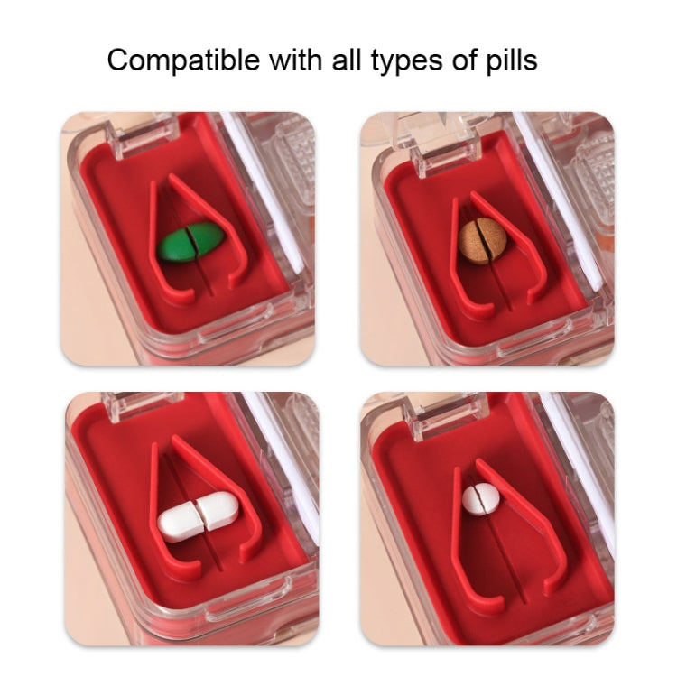 Imakara Mini Square Portable Sealed Medicine Cutter Dispenser Box(Green) - free shipping - PMC TechLife - Order now!