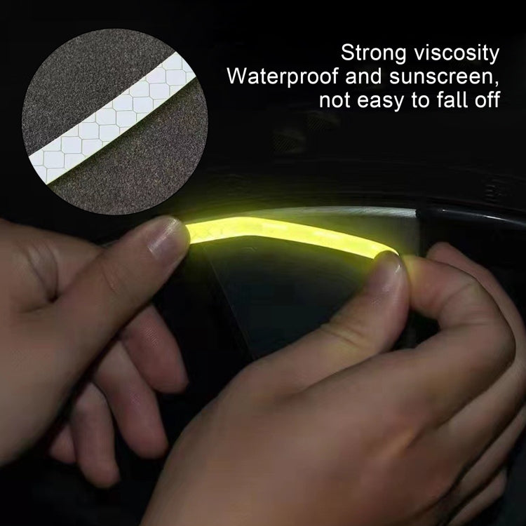 20pcs /Set Car Wheel Reflective Stickers 3D Personal Decoration Tire Warning Stickers(Blue) - Decorative Strip by PMC TechLife | Online Shopping South Africa | PMC TechLife