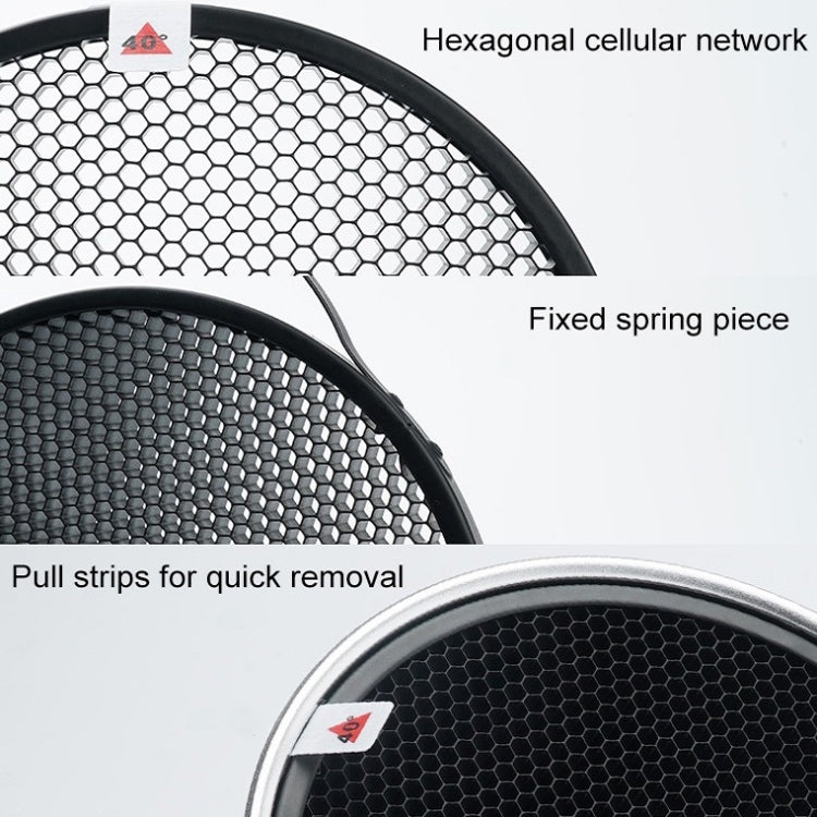 GODOX SN1002 Honeycomb Mesh Reflector Light Effect Accessory For 17cm Standard Cover, Density: 20�� -  by GODOX | Online Shopping South Africa | PMC TechLife | Buy Now Pay Later Mobicred