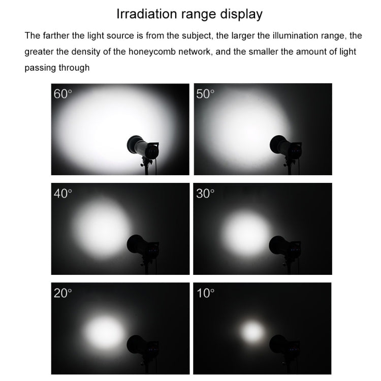 GODOX SN1002 Honeycomb Mesh Reflector Light Effect Accessory For 17cm Standard Cover, Density: 20�� -  by GODOX | Online Shopping South Africa | PMC TechLife | Buy Now Pay Later Mobicred