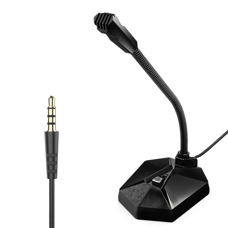 Metal Hose Meeting Desktop Microphone, Spec: 3.5 Version (Black) - Microphone by PMC Jewellery | Online Shopping South Africa | PMC Jewellery | Buy Now Pay Later Mobicred