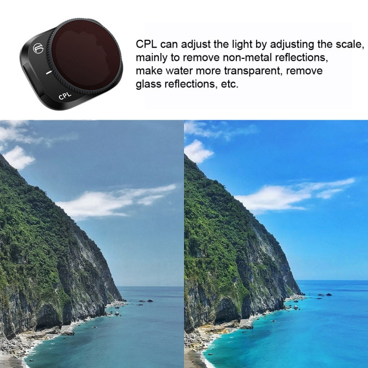 RCSTQ Aluminum Alloy Adjustable Filter Accessories for DJI Mini 3 Pro,Style: ND8 - Mavic Lens Filter by RCSTQ | Online Shopping South Africa | PMC Jewellery | Buy Now Pay Later Mobicred