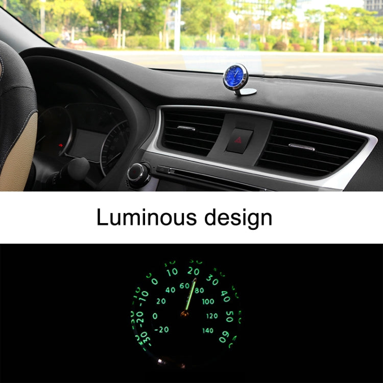 Night Light Car Thermometer Metal Ornaments(Black Thermometer) - free shipping - PMC TechLife - Order now!