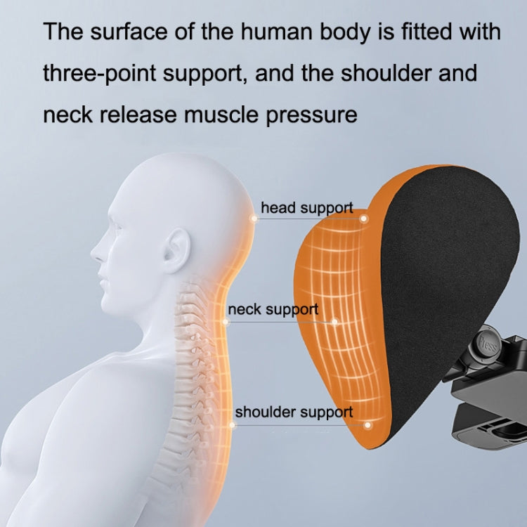 A09 Car Seat Headrest Memory Foam Comfortable Neck Pillow, Style: With Stand  (Pink) - Seat Accessories by PMC TechLife | Online Shopping South Africa | PMC TechLife | Buy Now Pay Later Mobicred