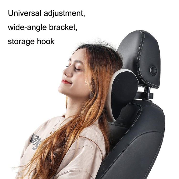 A09 Car Seat Headrest Memory Foam Comfortable Neck Pillow, Style: Without Stand (Black) - Seat Accessories by PMC Jewellery | Online Shopping South Africa | PMC Jewellery | Buy Now Pay Later Mobicred