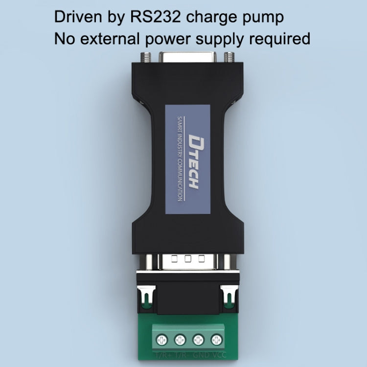 DTECH DT-9000 Passive Bidirectional RS232 To RS485 Serial Communication Protocol Module Converter - free shipping - PMC TechLife - Order now!