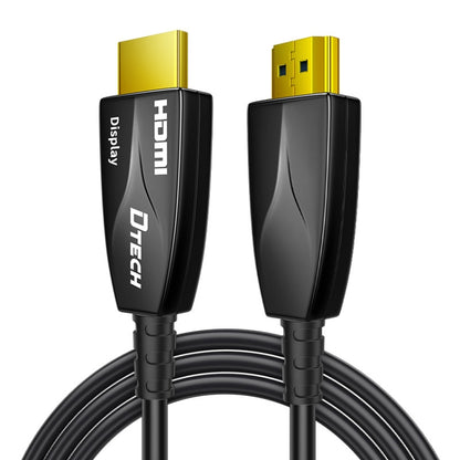 DTECH HDMI 2.0 Version Fiber Optical Line 4K 60Hz Large Screen TV Engineering Wiring, Length: 15m - Cable by DTECH | Online Shopping South Africa | PMC Jewellery | Buy Now Pay Later Mobicred