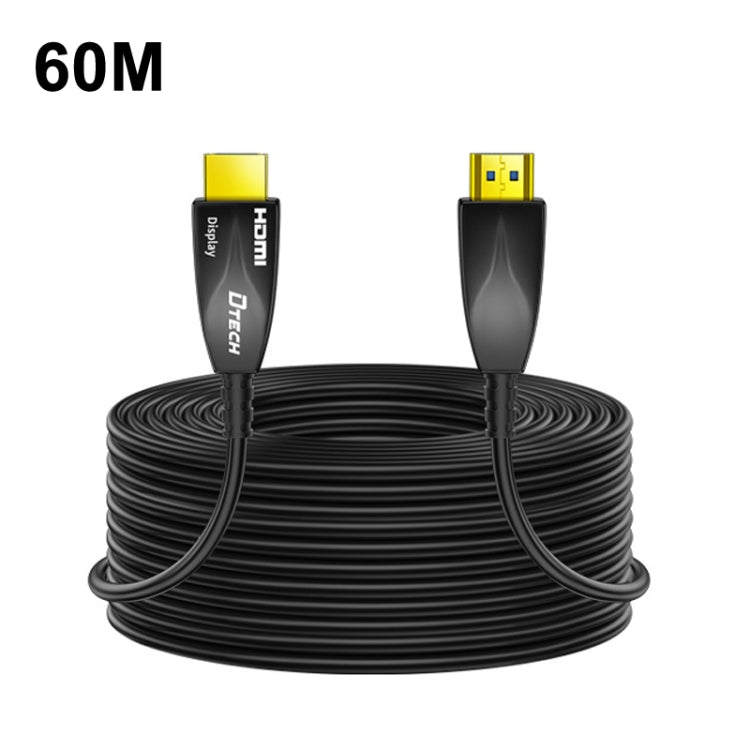 DTECH HDMI 2.0 Version Fiber Optical Line 4K 60Hz Large Screen TV Engineering Wiring, Length: 60m - free shipping - PMC Jewellery - Order now!