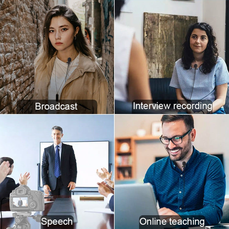 SYNCO S8 Lavalier Live Wired Microphone, Spec: Black + Type-C - Microphone by SYNCO | Online Shopping South Africa | PMC TechLife | Buy Now Pay Later Mobicred