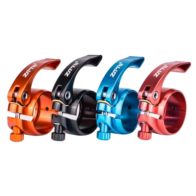 ZTTO Folding Bicycle Seatpost Clamp Retrofit Accessories, Color: 39.8mm (Blue) - Pipe clamps by ZTTO | Online Shopping South Africa | PMC Jewellery