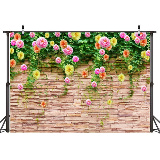 2.1m X 1.5m Flower Wall Photography Background Cloth Birthday Wedding Party Decoration Fabric - Valentines Day by PMC Jewellery | Online Shopping South Africa | PMC Jewellery