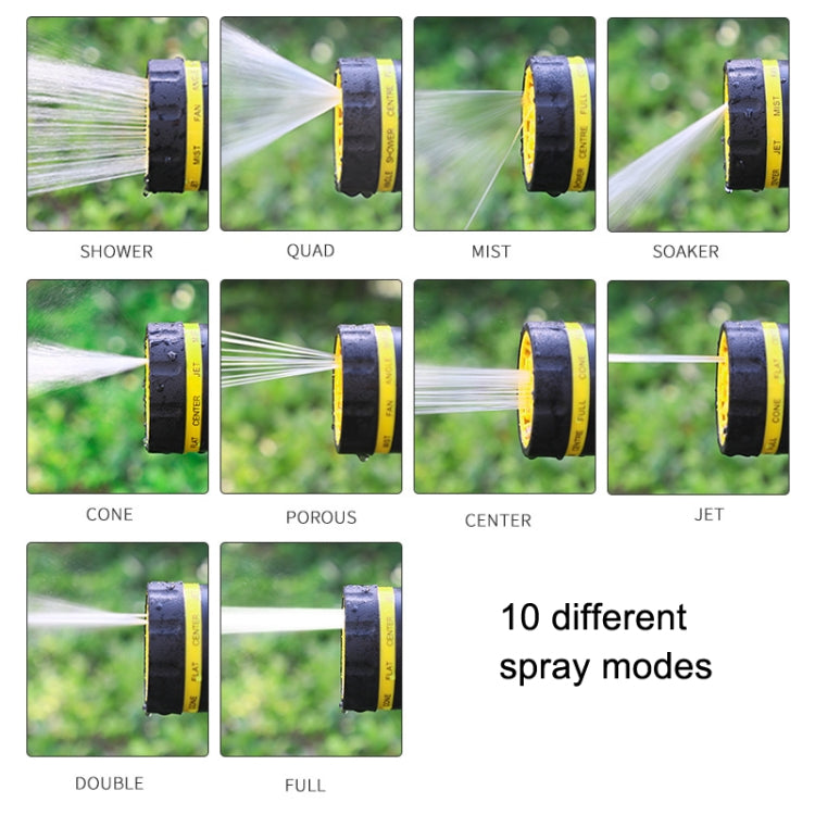 10 Functional Watering Sprinkler Head Household Water Pipe, Style: D6+4 Connector+40m 4-point Tube - Watering & Irrigation by PMC Jewellery | Online Shopping South Africa | PMC Jewellery | Buy Now Pay Later Mobicred