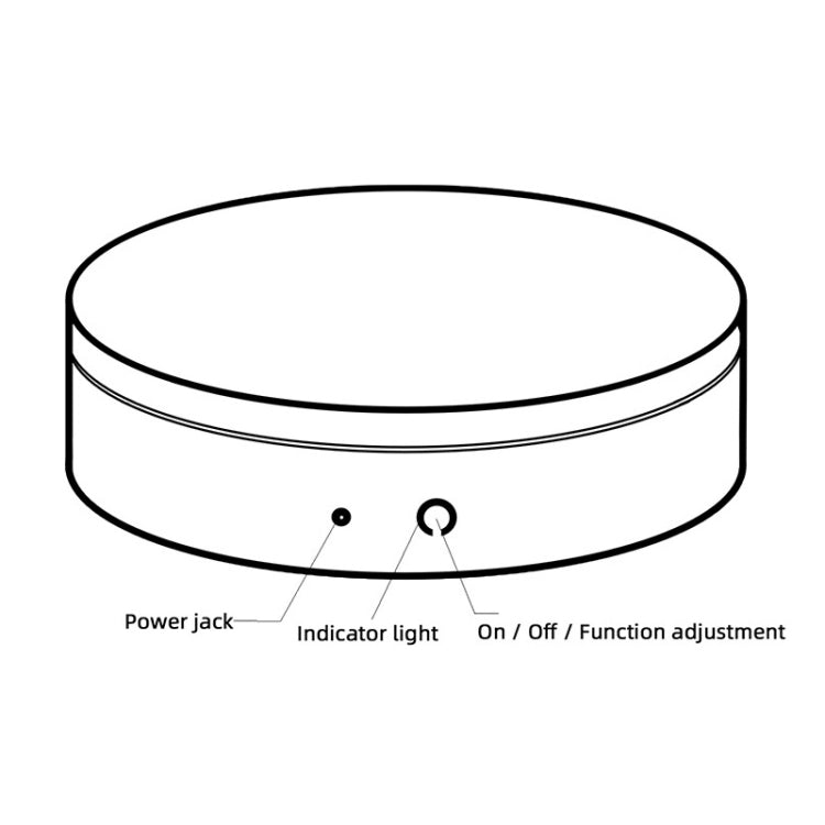Electric Rotating Display Stand Electric Turntable , Specifications: Chinese Plug(Black) -  by PMC TechLife | Online Shopping South Africa | PMC TechLife | Buy Now Pay Later Mobicred