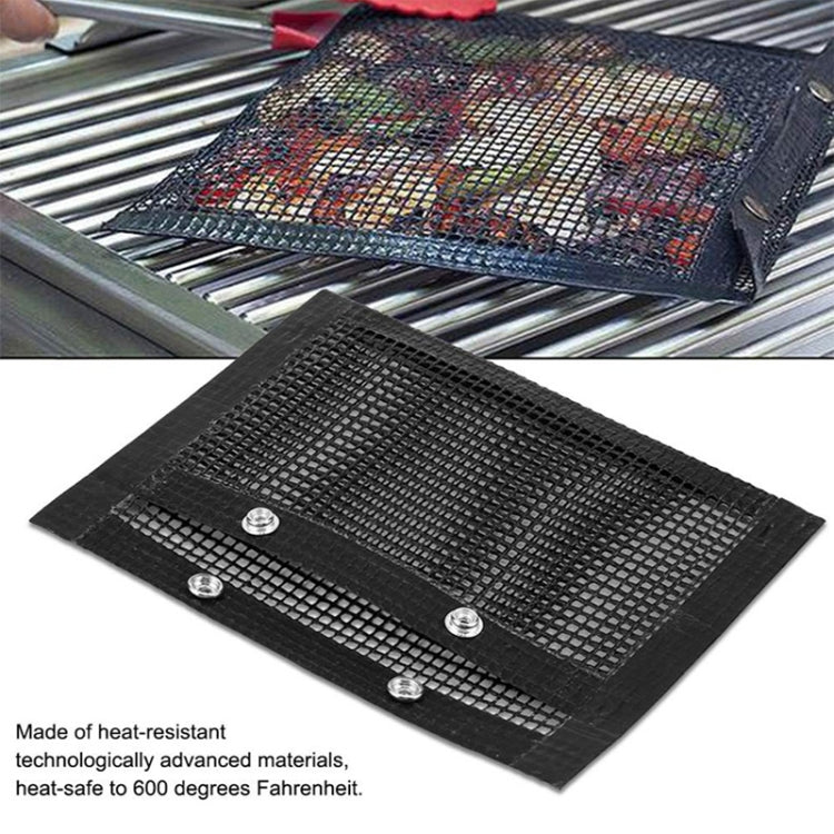 Vc005 BBQ Non-Stick Mesh Grilling Bag, Size: Black (40 x 30cm) - Cookwares & Tablewares by PMC TechLife | Online Shopping South Africa | PMC TechLife