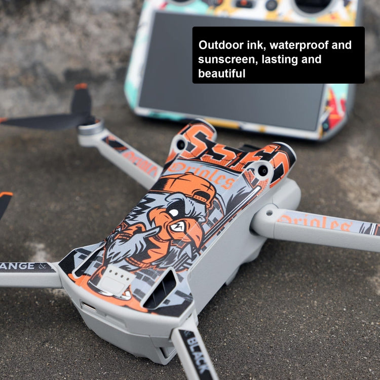 Sunnylife Drone+Remote Control Protective Sticker For DJI Mini 3 Pro RC Version( Time Gate) - Stickers by Sunnylife | Online Shopping South Africa | PMC Jewellery | Buy Now Pay Later Mobicred