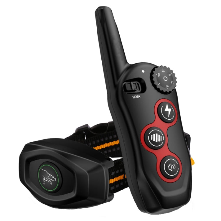 Remote Control Trainer Dog Collar Automatic Barking Stopper, Specification: 1 Drag 1 Orange - free shipping - PMC TechLife - Order now!