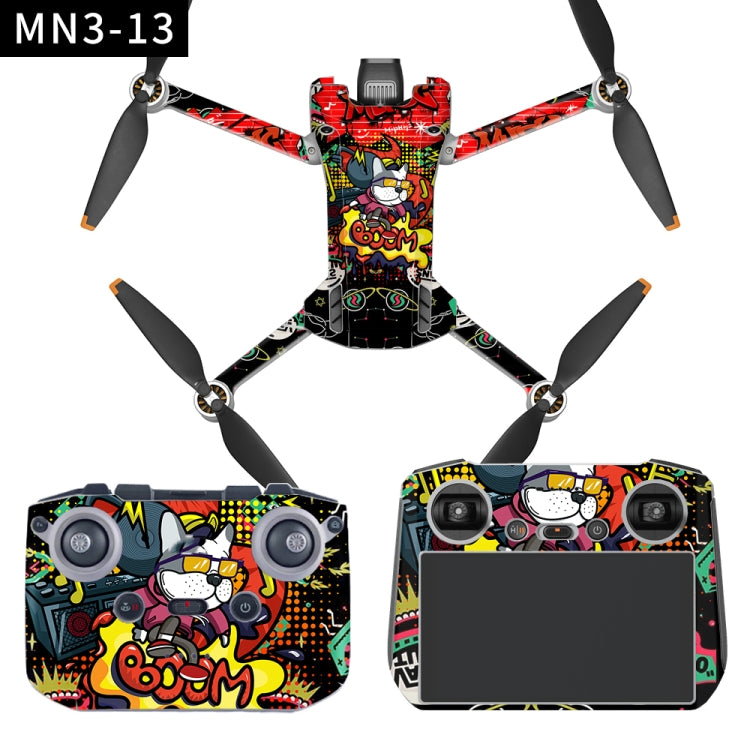 Flat Style Waterproof Anti-Scratch Sticker For DJI Mini 3 Pro RC With Screen Version(Mn3-13) -  by PMC Jewellery | Online Shopping South Africa | PMC Jewellery | Buy Now Pay Later Mobicred