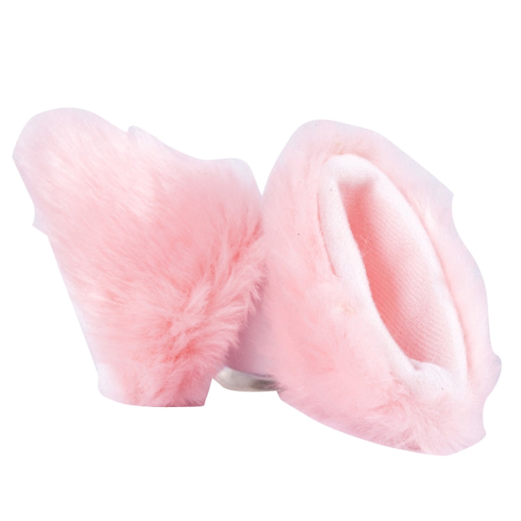 4PCS Motorcycle Plush Ear Helmet Decoration(Pink) - Ornamental Parts by PMC Jewellery | Online Shopping South Africa | PMC Jewellery