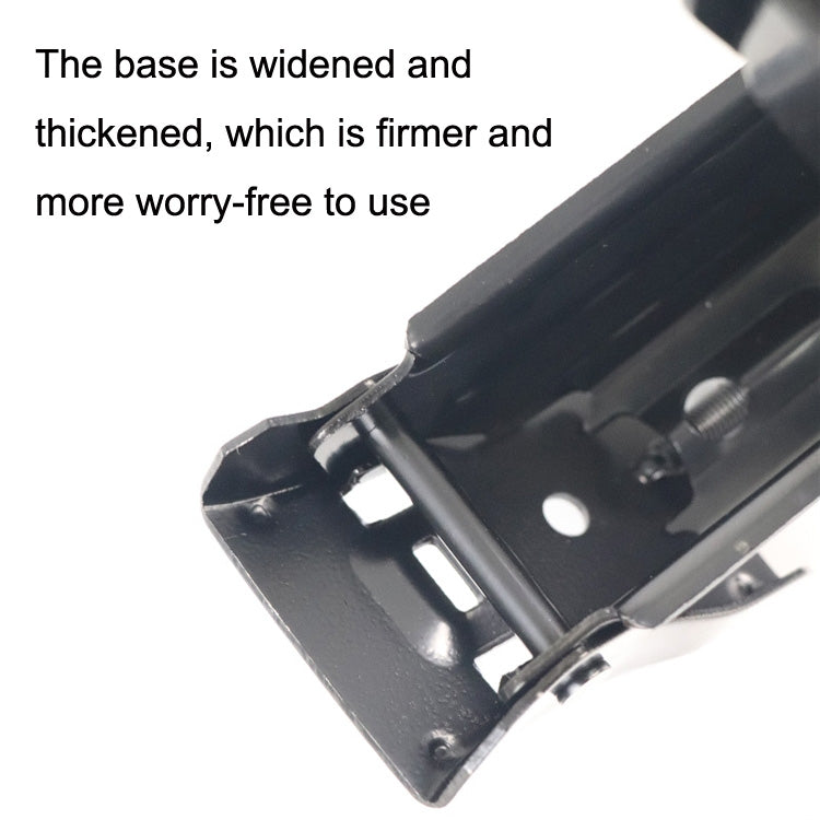 Portable Car Jack Z Type Hand Crank Tire Changing Tool(Black) - Car Jacks by PMC TechLife | Online Shopping South Africa | PMC TechLife | Buy Now Pay Later Mobicred