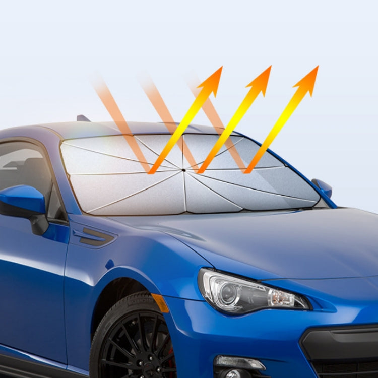 Car Windshield Telescopic Folding Thermal Insulation Parasol, Size: Large+2 PCS Side Sun Block - Window Foils & Solar Protection by PMC TechLife | Online Shopping South Africa | PMC TechLife | Buy Now Pay Later Mobicred