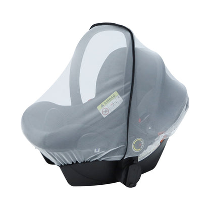 Baby Stroller Pushchair Mosquito Net Newborn Carriage Cradles Cover(White) - Strollers Accessories by PMC Jewellery | Online Shopping South Africa | PMC Jewellery