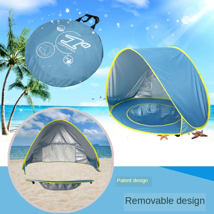 Baby Beach Tent With Pool Portable Foldable Sunshelter, Color: Whale Blue - Tents & Accessories by PMC Jewellery | Online Shopping South Africa | PMC Jewellery