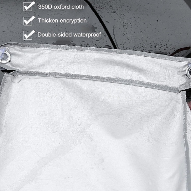 New Energy Vehicle Charging Waterproof Cover With Reflective Strip(Transparent Reflective Edge) - Waterproof Covers by PMC Jewellery | Online Shopping South Africa | PMC Jewellery