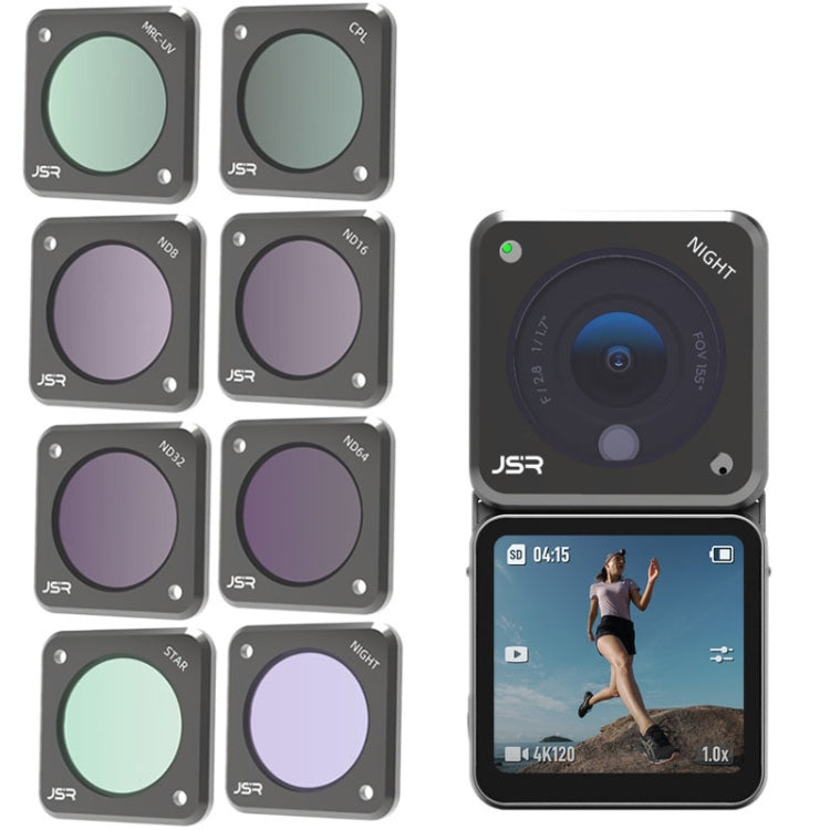 JUNESTAR Action Camera Filters For DJI Action 2,Style:  ND4 - Lens Filter by JUNESTAR | Online Shopping South Africa | PMC TechLife | Buy Now Pay Later Mobicred
