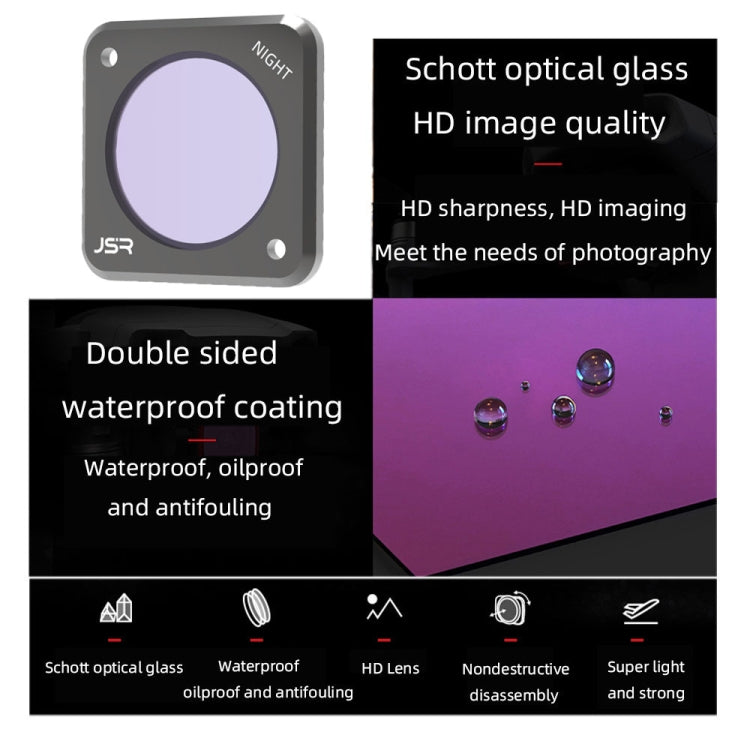 JUNESTAR Action Camera Filters For DJI Action 2,Style:  ND8 - Lens Filter by JUNESTAR | Online Shopping South Africa | PMC TechLife | Buy Now Pay Later Mobicred