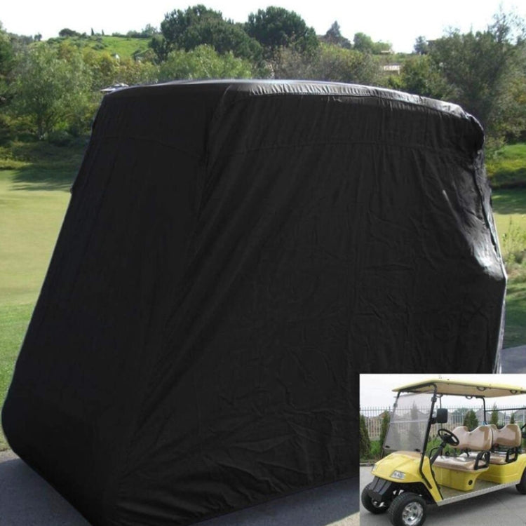 210D Oxford Cloth Golf Cart Cover Scooter Kart Dust Cover, Specification: 242 x 122 x 168 cm(Black) - Dust Covers by PMC Jewellery | Online Shopping South Africa | PMC Jewellery