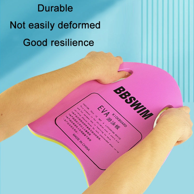 BBSWIM Swimming Aid EVA Float Board Children Backboard Swimming Equipment(Pink) - Water Safety Products by BBSWIM | Online Shopping South Africa | PMC Jewellery