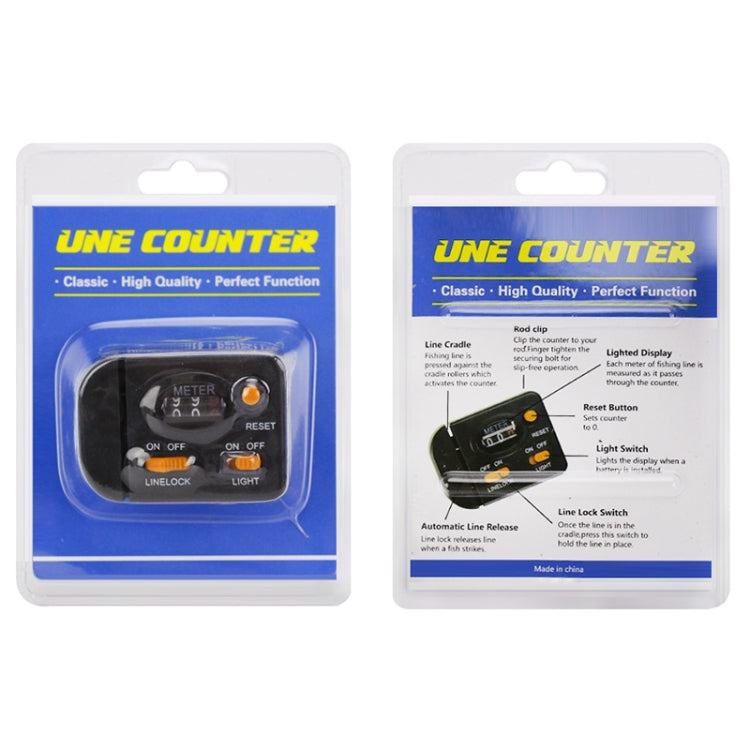 Machinery Manual Fish Line Length Counter(Black) - Others by PMC TechLife | Online Shopping South Africa | PMC TechLife | Buy Now Pay Later Mobicred