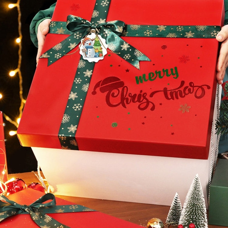 100pcs / Pack Christmas Kraft Paper Tag Gift Wrap Card Set(L-31) - Gift Bags & Wrapping Supplies by PMC TechLife | Online Shopping South Africa | PMC TechLife