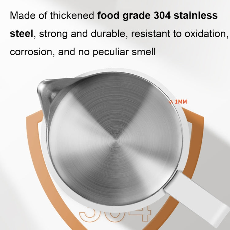 304 Stainless Steel Coffee Pot with Scale, Spec: 350ml (Beige Beak) - free shipping - PMC TechLife - Order now!